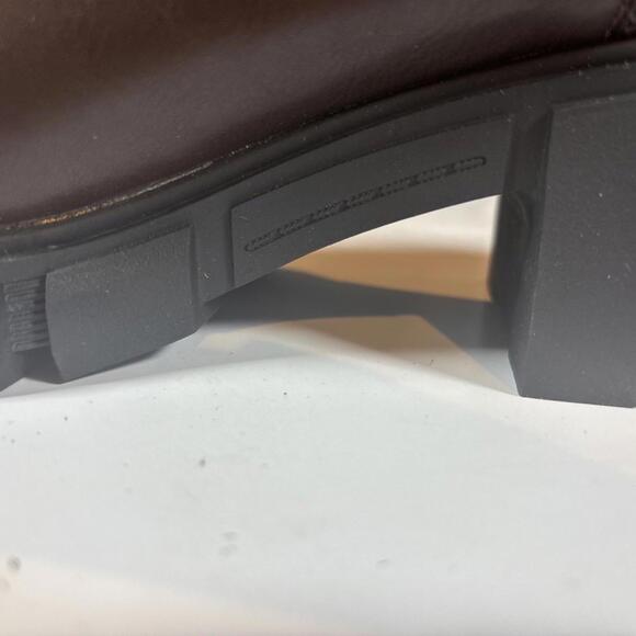 JABASIC (NEW) Women Chunky Ankle Boots Slip‎ on Chelsea Elastic Booties SZ 9 - Picture 10 of 10